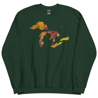 Great Lakes Sweatshirt | Unisex Standard - Fall Leaves Edition