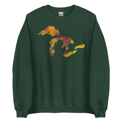 Great Lakes Sweatshirt | Unisex Standard - Fall Leaves Edition