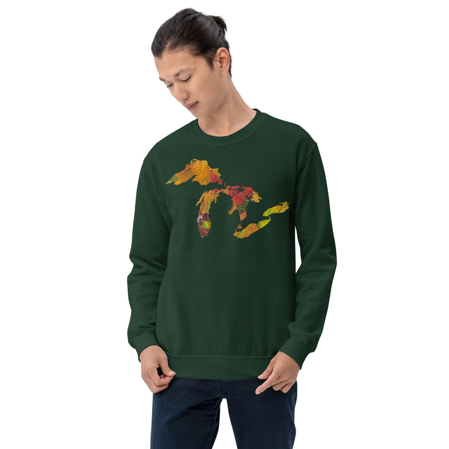 Great Lakes Sweatshirt | Unisex Standard - Fall Leaves Edition