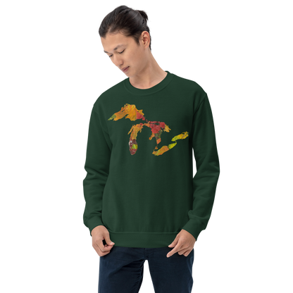 Great Lakes Sweatshirt | Unisex Standard - Fall Leaves Edition