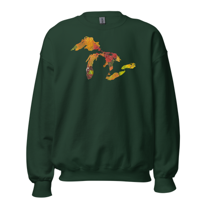 Great Lakes Sweatshirt | Unisex Standard - Fall Leaves Edition