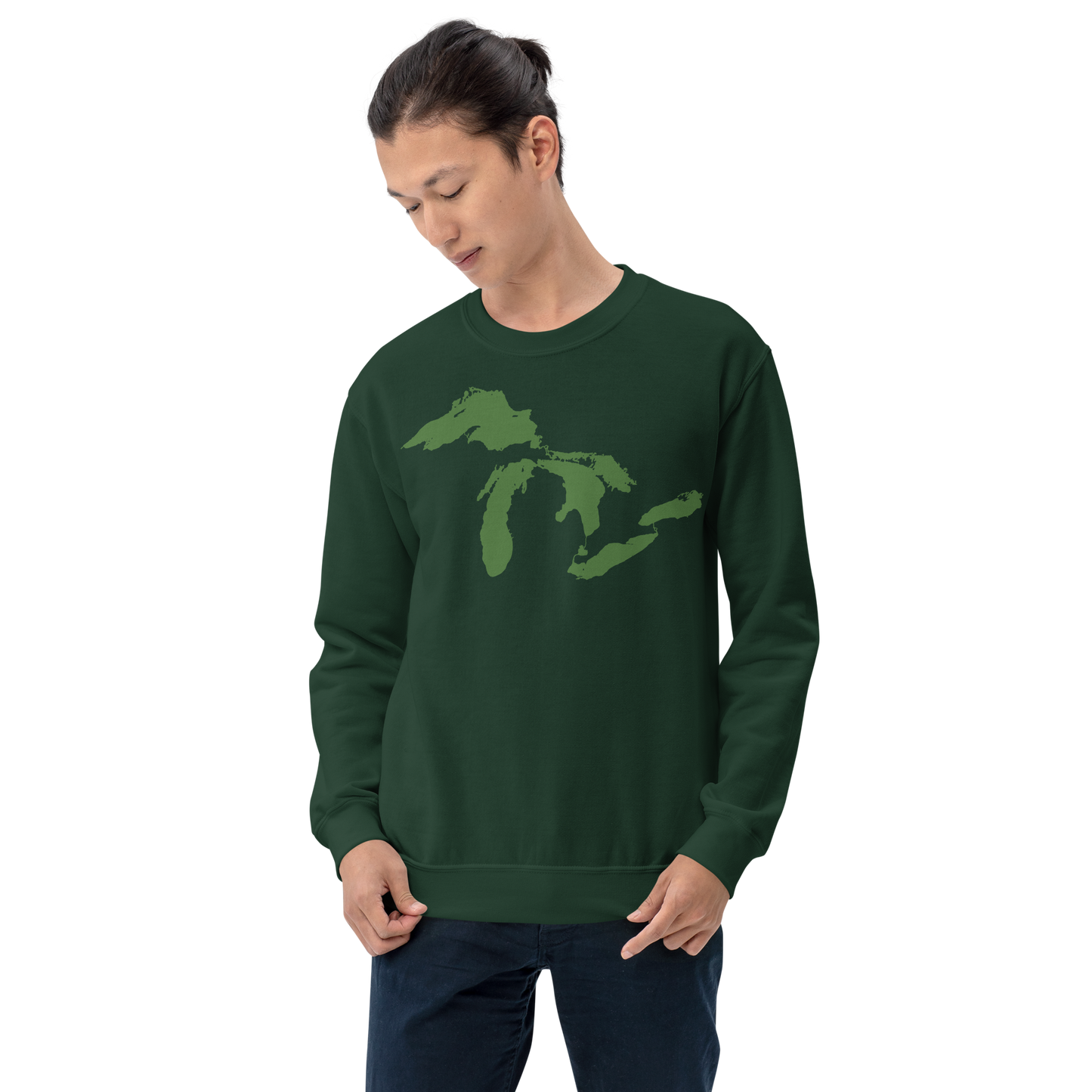 Great Lakes Sweatshirt | Unisex Standard - Pine Green