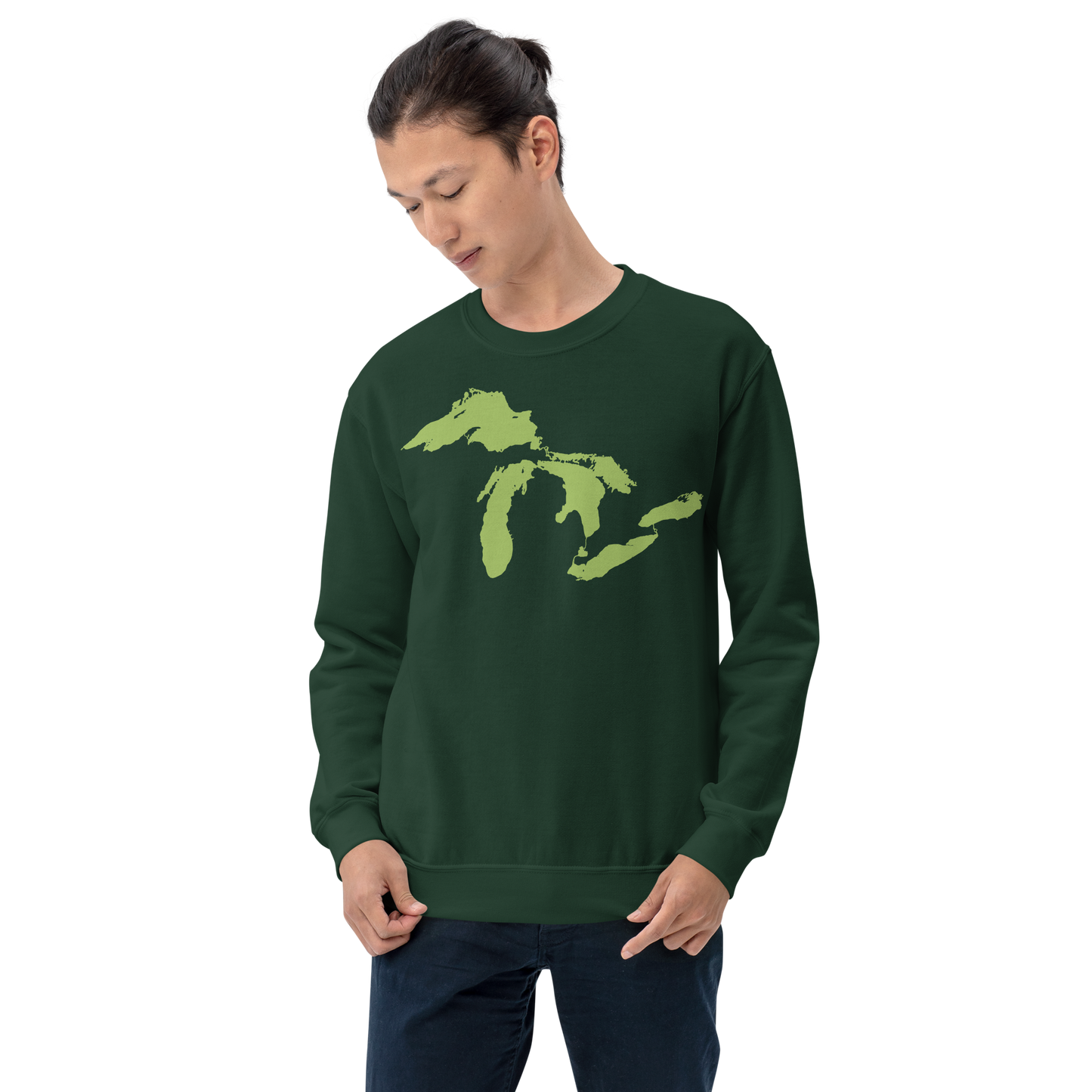 Great Lakes Sweatshirt | Unisex Standard - Gooseberry Green