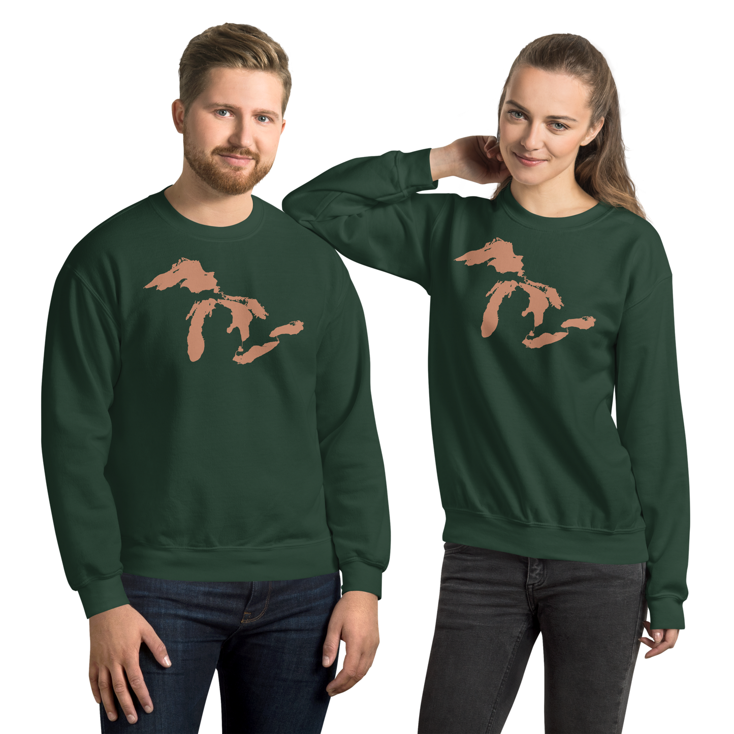 Great Lakes Sweatshirt | Unisex Standard - Copper