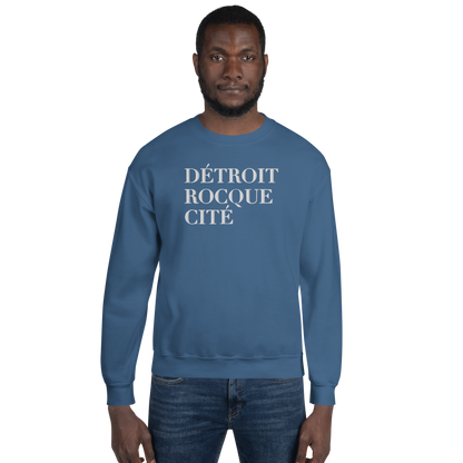 'Détroit Rocque Cité' Sweatshirt | Unisex Standard - Emb.