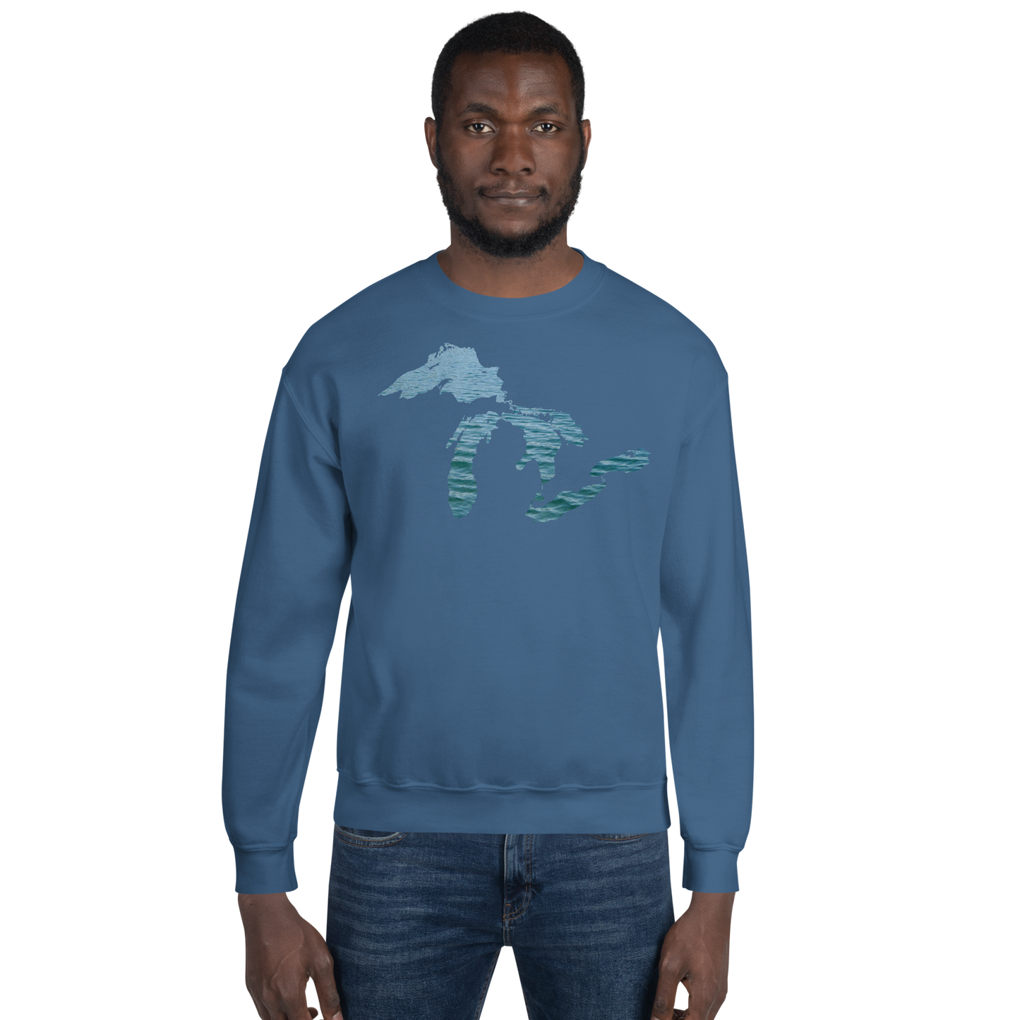 Great Lakes Sweatshirt | Unisex Standard - Waves Edition