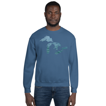 Great Lakes Sweatshirt | Unisex Standard - Waves Edition