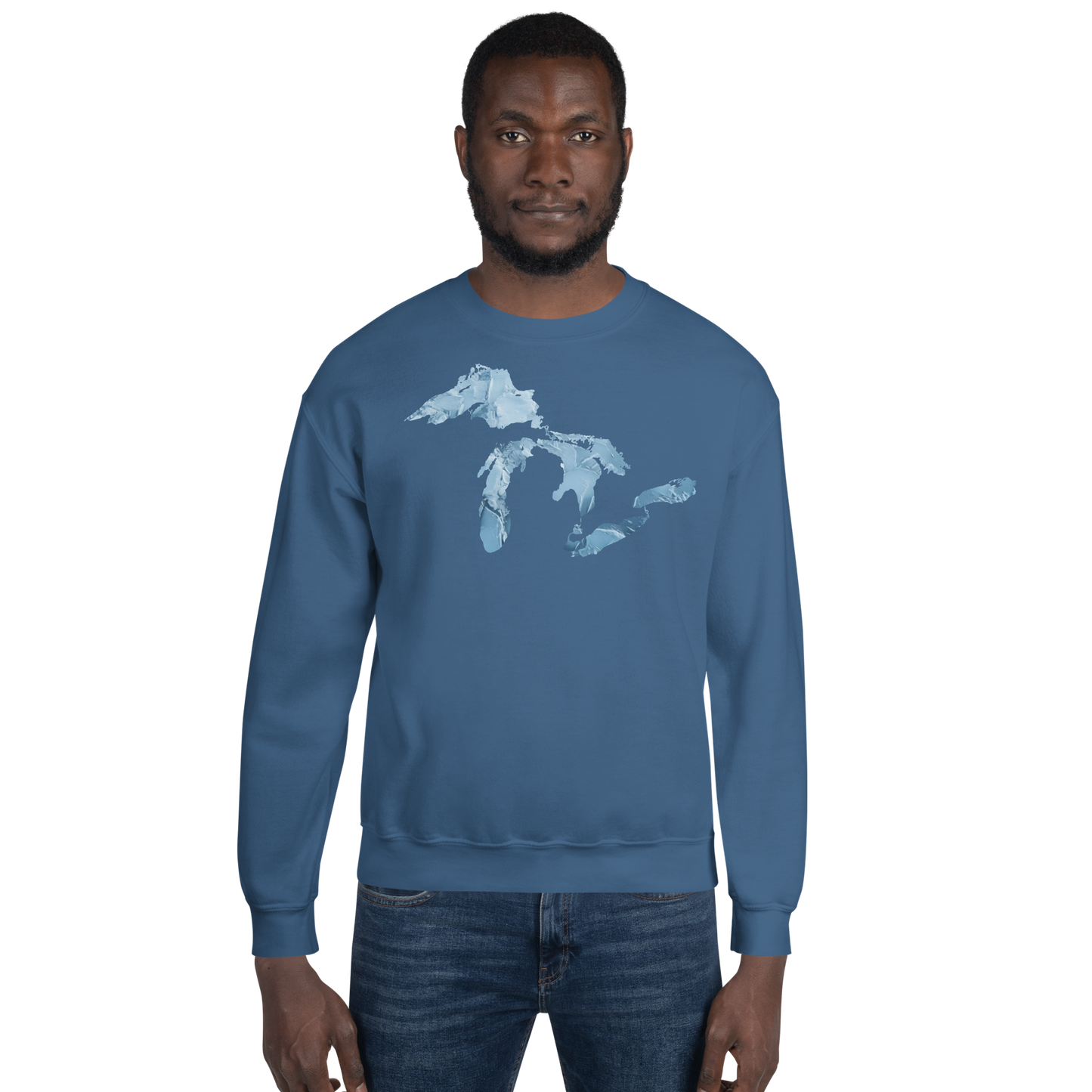 Great Lakes Sweatshirt | Unisex Standard - Lake Ice Edition