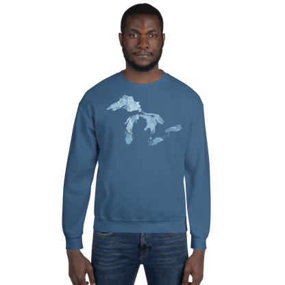 Great Lakes Sweatshirt | Unisex Standard - Lake Ice Edition