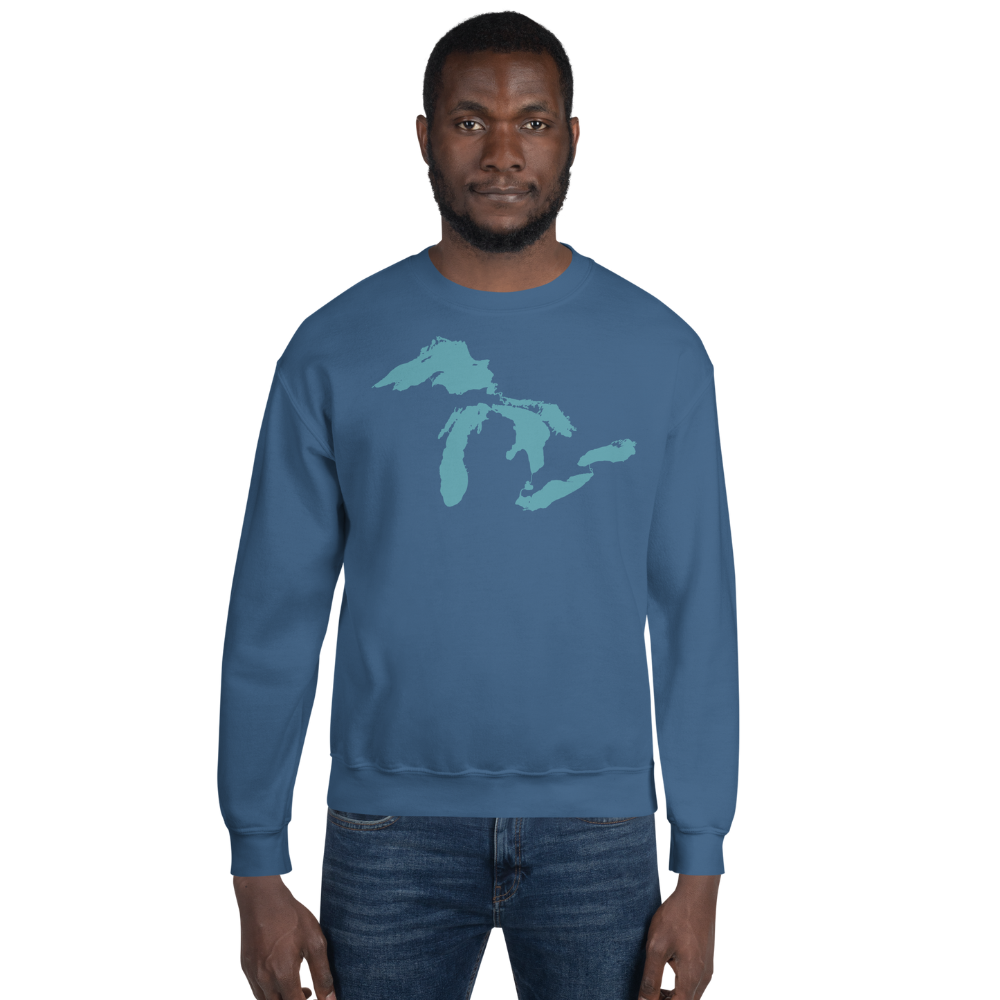 Great Lakes Sweatshirt | Unisex Standard - Huron Blue