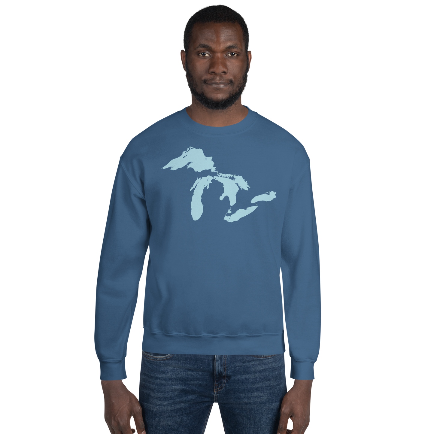 Great Lakes Sweatshirt | Unisex Standard - Caddie Blue