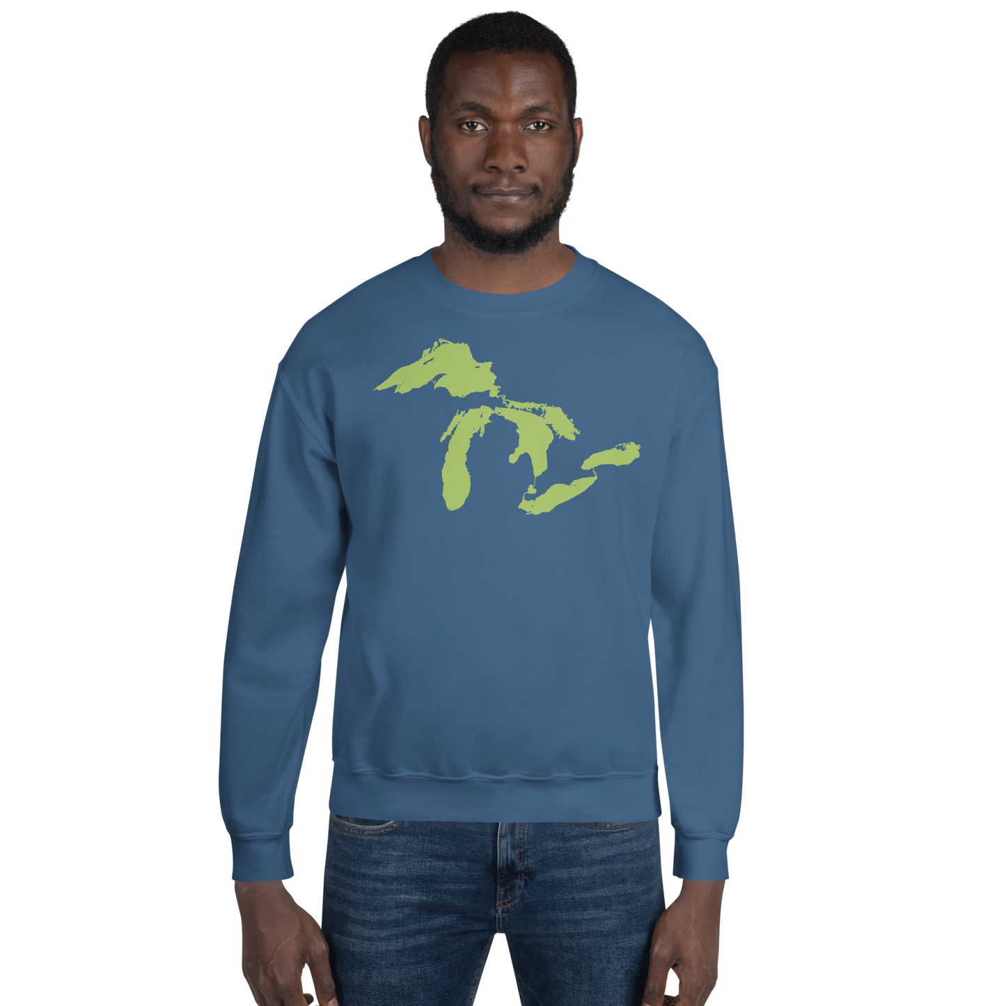 Great Lakes Sweatshirt | Unisex Standard - Gooseberry Green