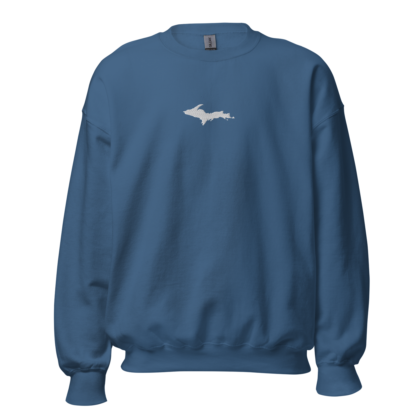 Michigan Upper Peninsula Sweatshirt (w/ Embroidered UP Outline) | Unisex Standard