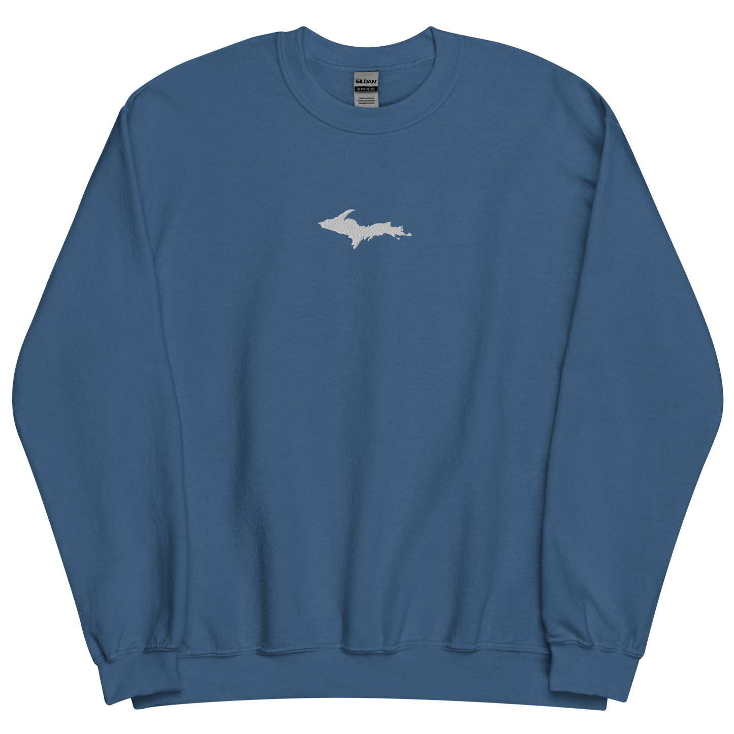 Michigan Upper Peninsula Sweatshirt (w/ Embroidered UP Outline) | Unisex Standard