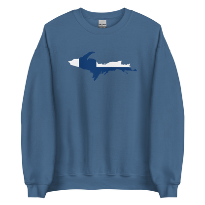 Michigan Upper Peninsula Sweatshirt (w/ UP Finland Outline) | Unisex Standard