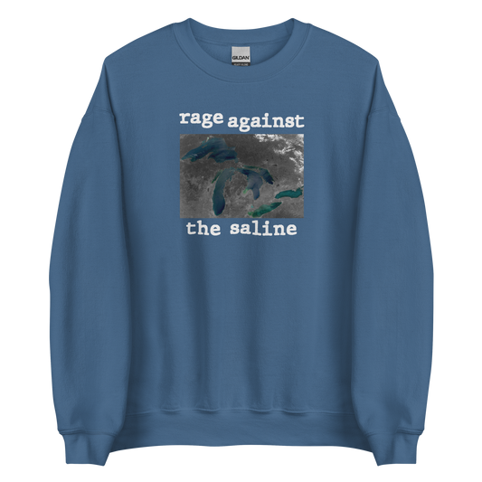 Great Lakes 'Rage Against the Saline' Sweatshirt | Unisex Standard