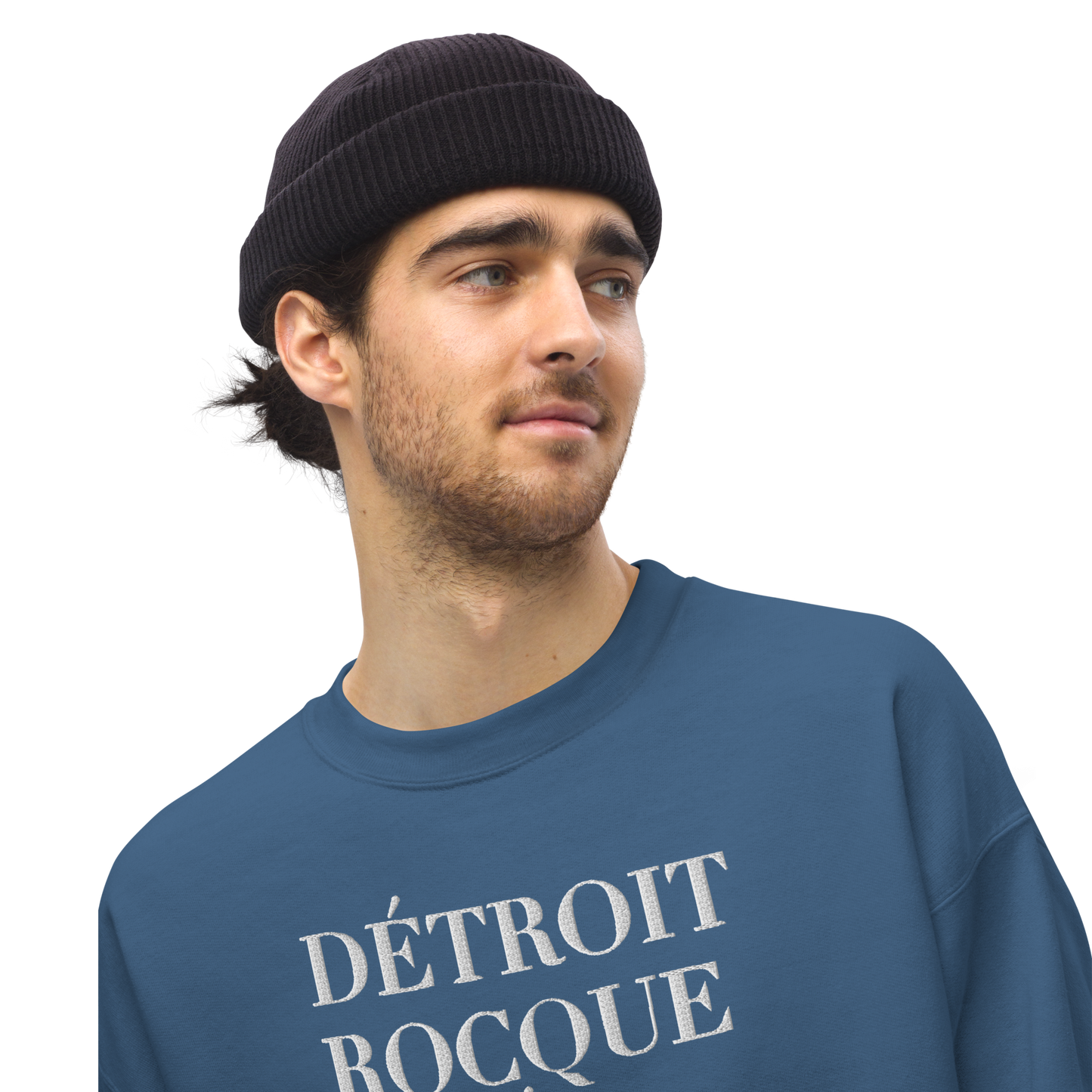 'Détroit Rocque Cité' Sweatshirt | Unisex Standard - Emb.