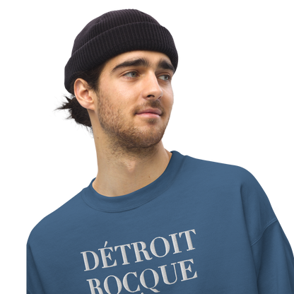 'Détroit Rocque Cité' Sweatshirt | Unisex Standard - Emb.