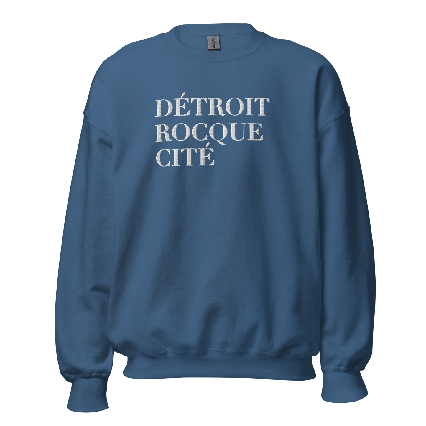 'Détroit Rocque Cité' Sweatshirt | Unisex Standard - Emb.