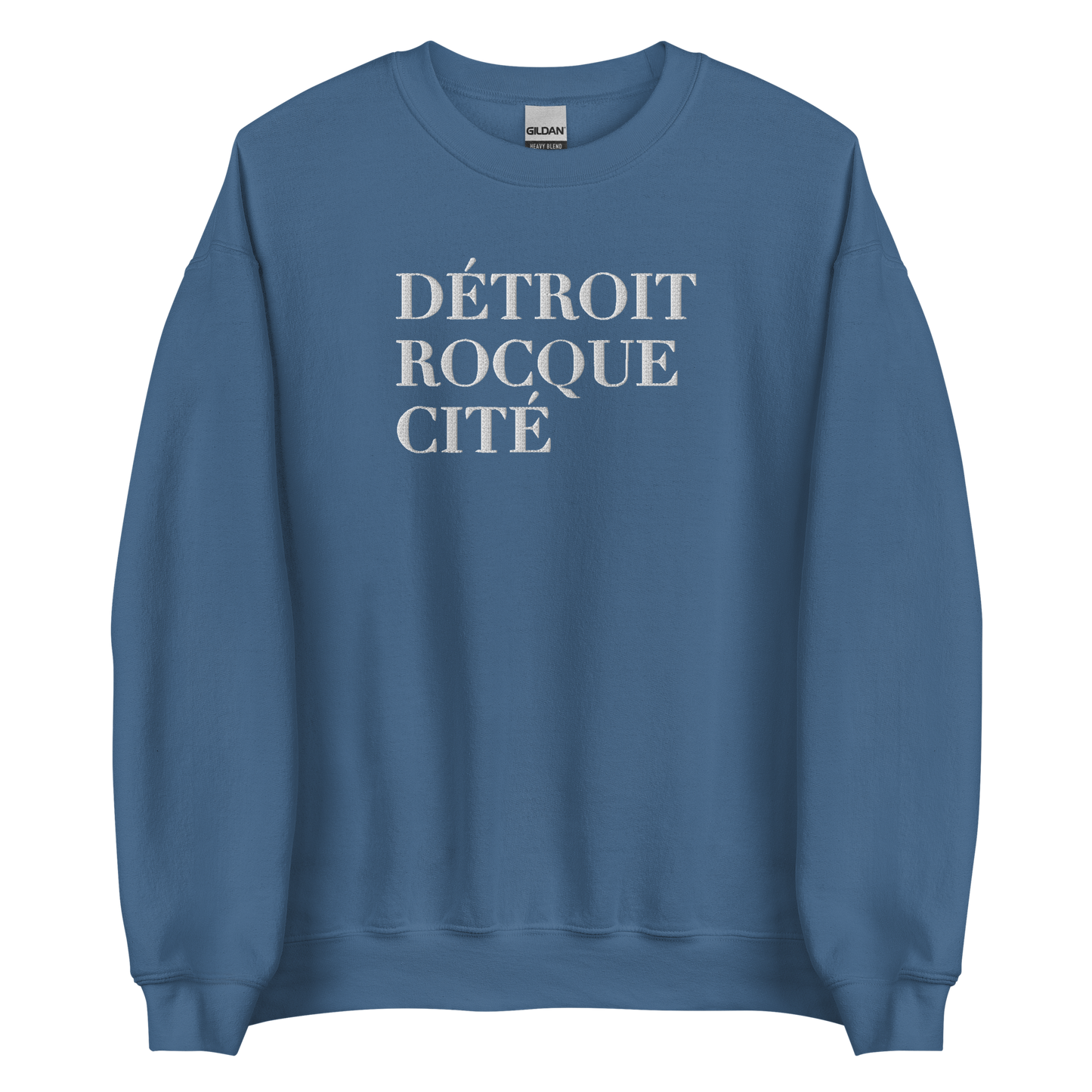 'Détroit Rocque Cité' Sweatshirt | Unisex Standard - Emb.