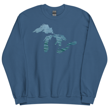 Great Lakes Sweatshirt | Unisex Standard - Waves Edition