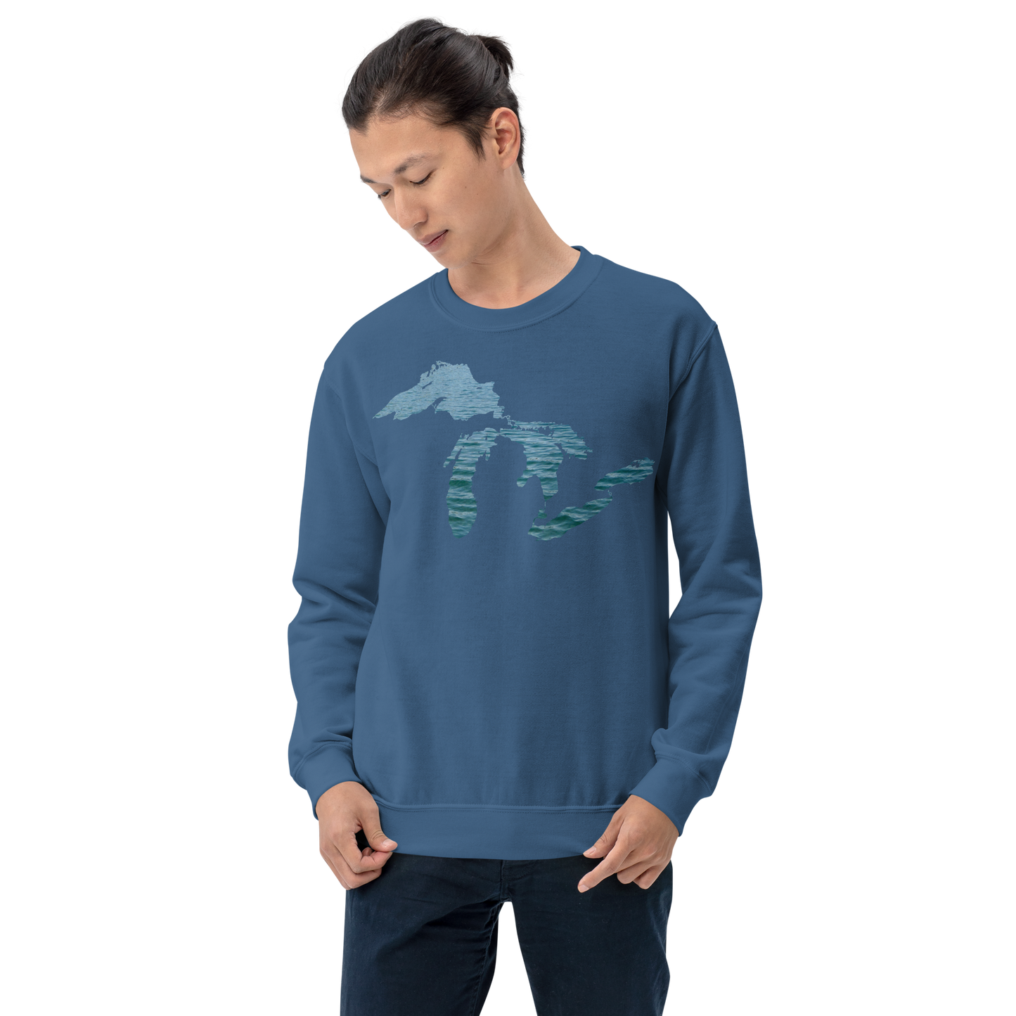 Great Lakes Sweatshirt | Unisex Standard - Waves Edition