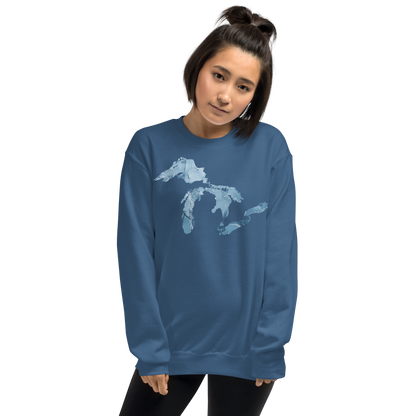 Great Lakes Sweatshirt | Unisex Standard - Lake Ice Edition