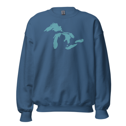 Great Lakes Sweatshirt | Unisex Standard - Huron Blue