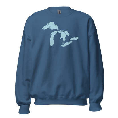 Great Lakes Sweatshirt | Unisex Standard - Caddie Blue