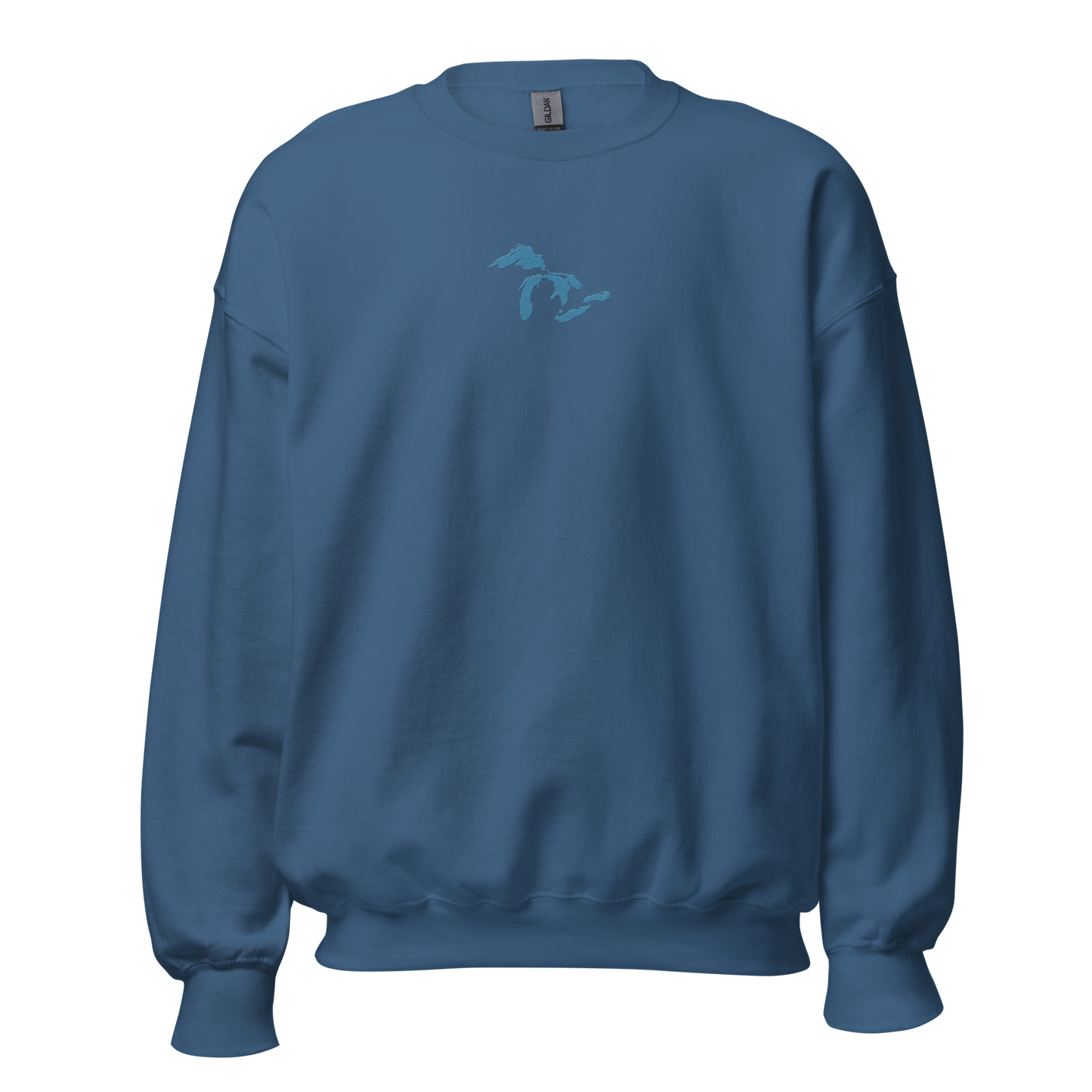 Great Lakes Sweatshirt | Unisex Standard - Traverse Blue Emb.