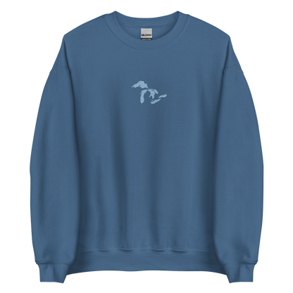 Great Lakes Sweatshirt | Unisex Standard - Romulus Blue Emb.