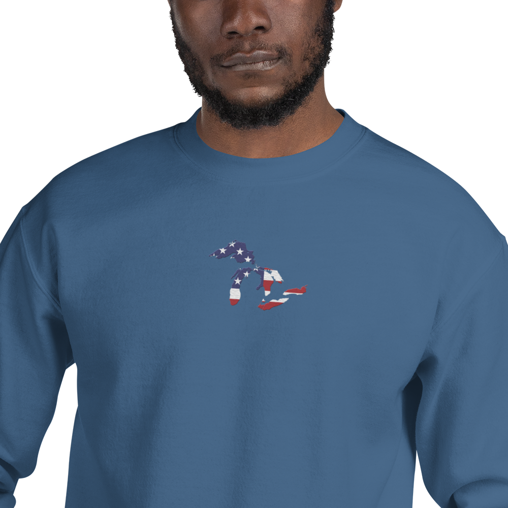 Great Lakes Sweatshirt | Unisex Standard - Patriotic Emb.