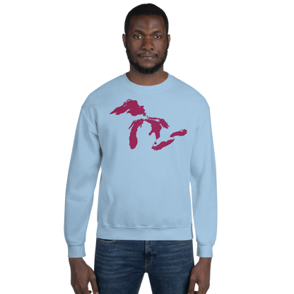 Great Lakes Sweatshirt | Unisex Standard - Ruby Red