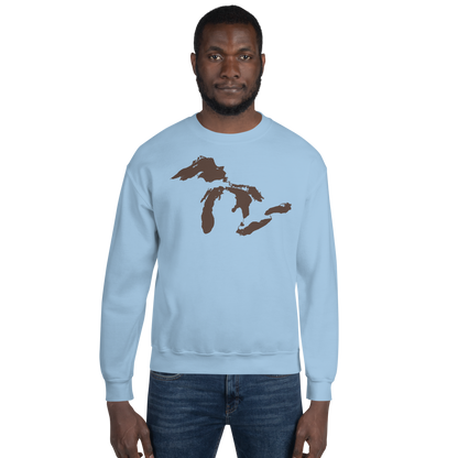 Great Lakes Sweatshirt | Unisex Standard - Hickory Brown