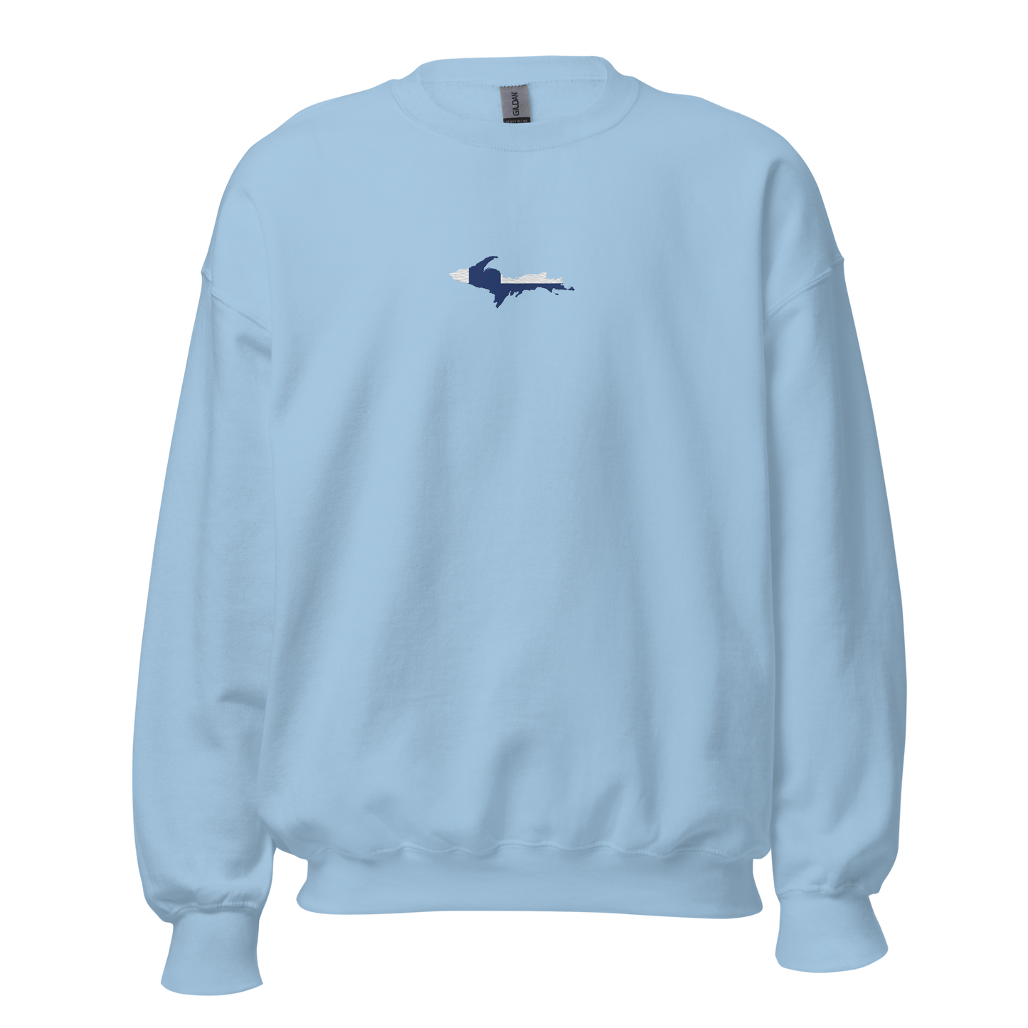 Michigan Upper Peninsula Sweatshirt (w/ Embroidered UP Finland Outline) | Unisex Standard