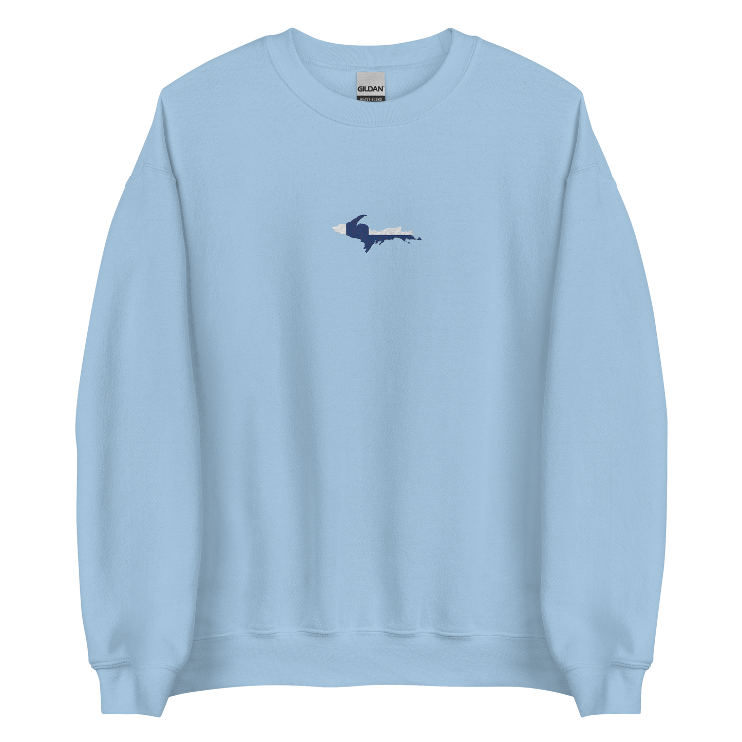 Michigan Upper Peninsula Sweatshirt (w/ Embroidered UP Finland Outline) | Unisex Standard