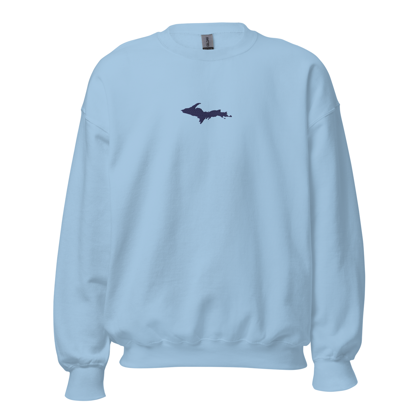 Michigan Upper Peninsula Sweatshirt (w/ Embroidered UP Outline) | Unisex Standard