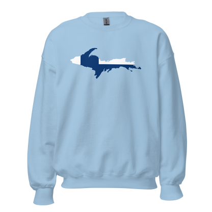 Michigan Upper Peninsula Sweatshirt (w/ UP Finland Outline) | Unisex Standard