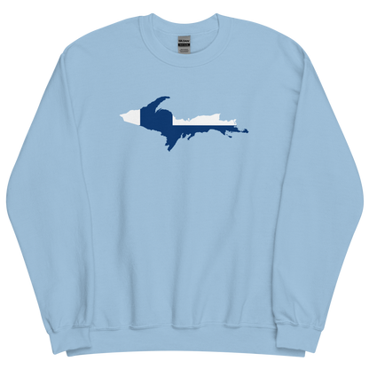 Michigan Upper Peninsula Sweatshirt (w/ UP Finland Outline) | Unisex Standard