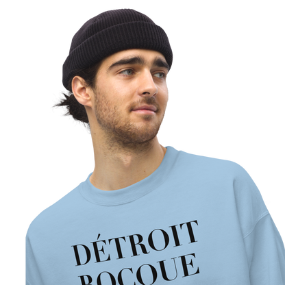 'Détroit Rocque Cité' Sweatshirt | Unisex Standard