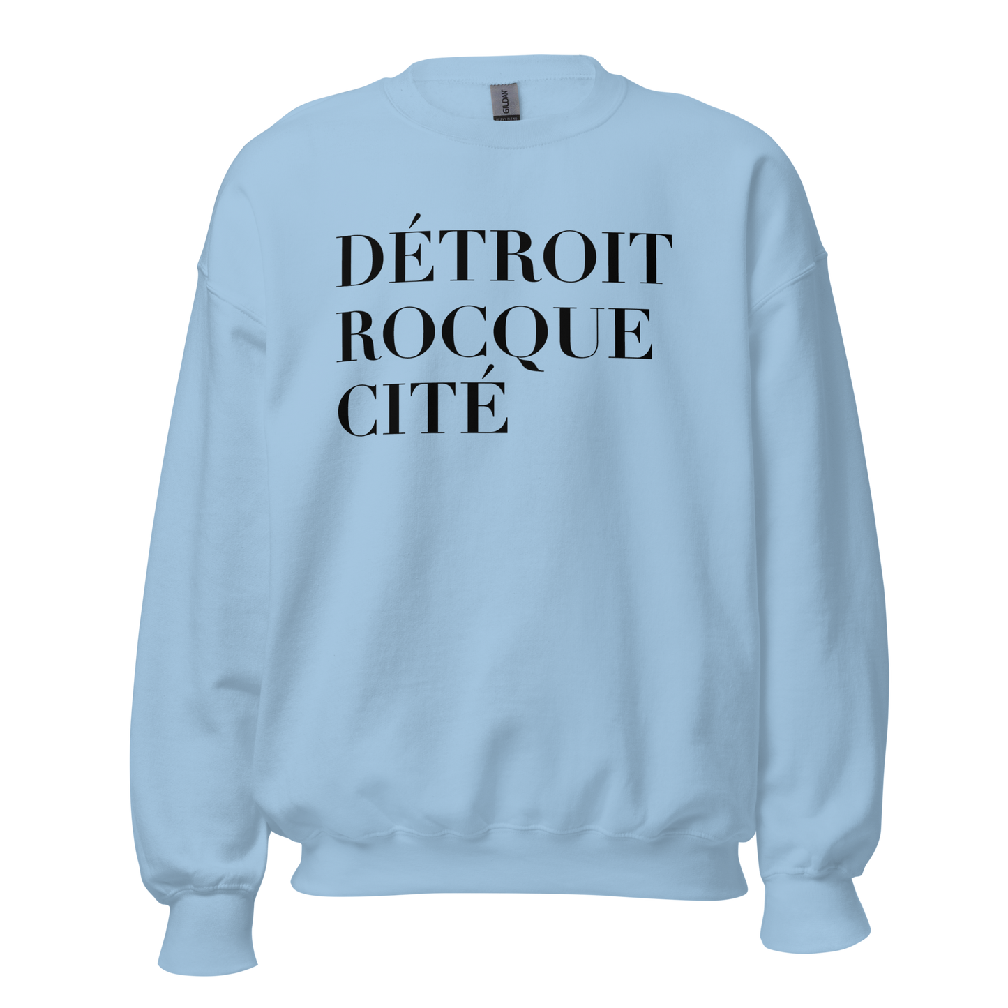 'Détroit Rocque Cité' Sweatshirt | Unisex Standard