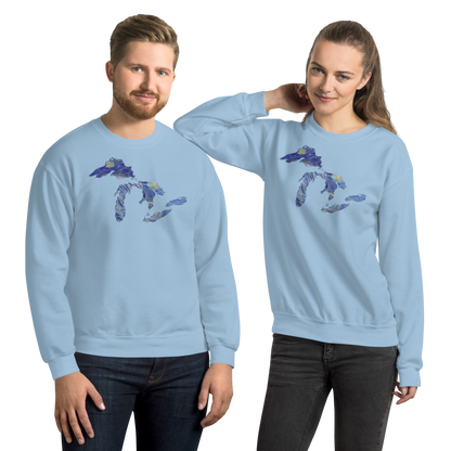 Great Lakes Sweatshirt | Unisex Standard - Starry Night Edition