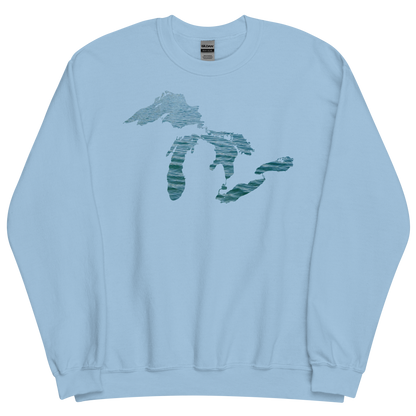 Great Lakes Sweatshirt | Unisex Standard - Waves Edition