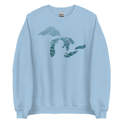 Great Lakes Sweatshirt | Unisex Standard - Waves Edition