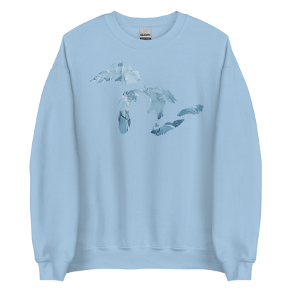 Great Lakes Sweatshirt | Unisex Standard - Lake Ice Edition