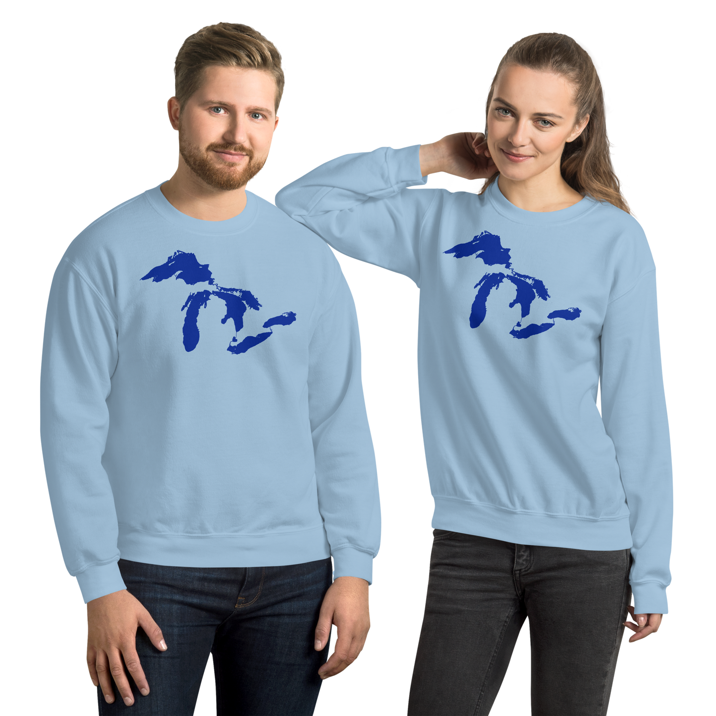 Great Lakes Sweatshirt | Unisex Standard - Bourbon Blue