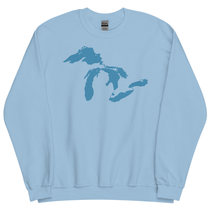 Great Lakes Sweatshirt | Unisex Standard - Traverse Blue