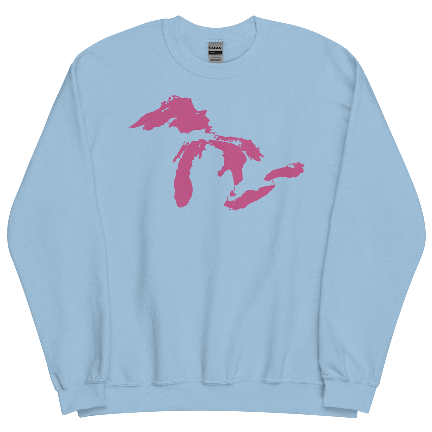 Great Lakes Sweatshirt | Unisex Standard - Apple Blossom Pink