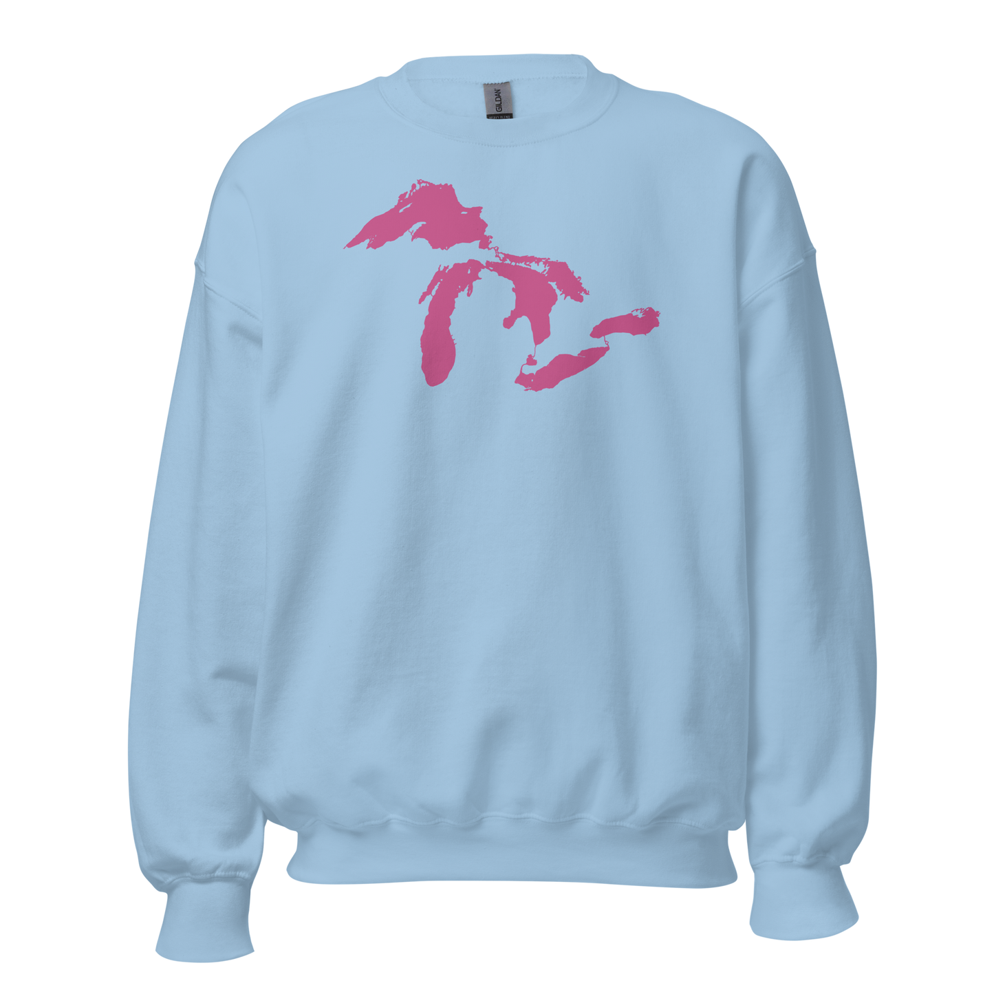 Great Lakes Sweatshirt | Unisex Standard - Apple Blossom Pink