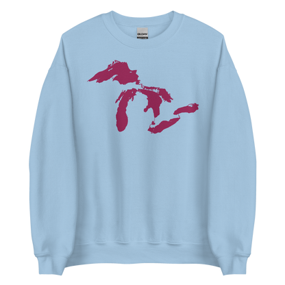 Great Lakes Sweatshirt | Unisex Standard - Ruby Red